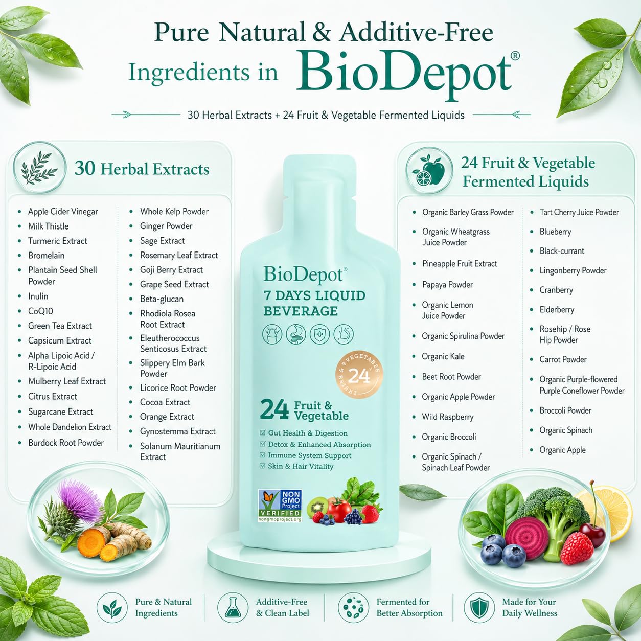 Amazon.com: Biodepot 7 Days Colon Cleanse Liquid Beverage Gut